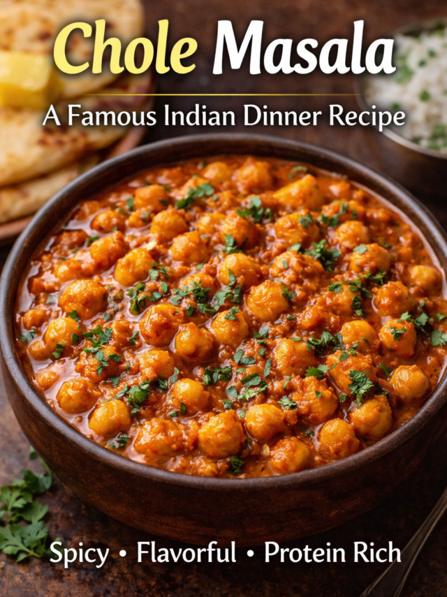 How to Make Chole Masala Recipe at Home