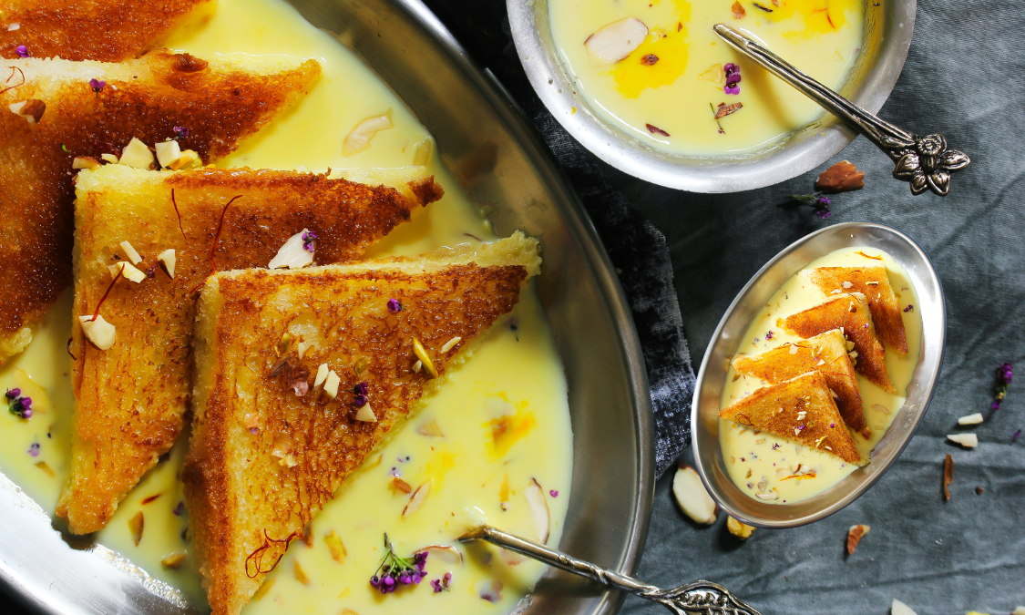 Shahi Hyderabadi Double Ka Meetha Recipe