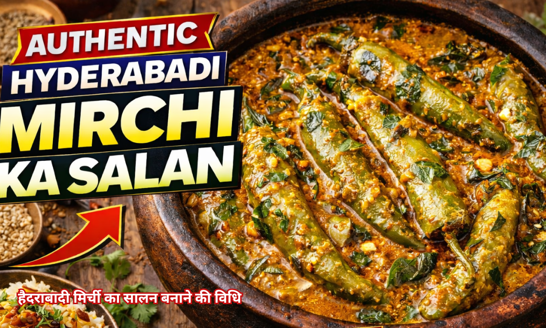 Hyderabadi Mirchi Ka Salan