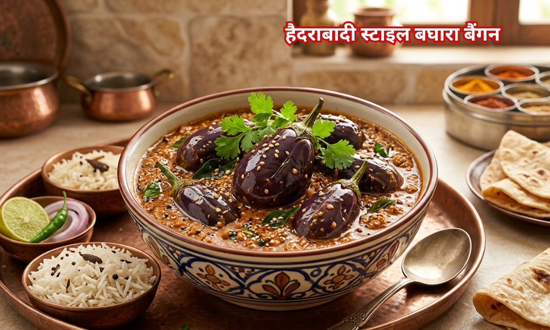 How to make Original Hyderabadi Baghara Baingan for Biryani