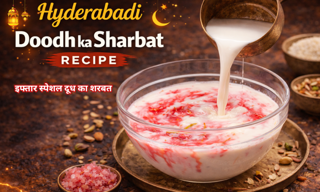Hyderabadi Doodh ka Sharbat Recipe