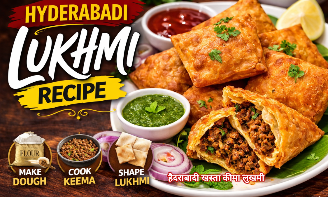 Authentic Hyderabadi Lukhmi Recipe