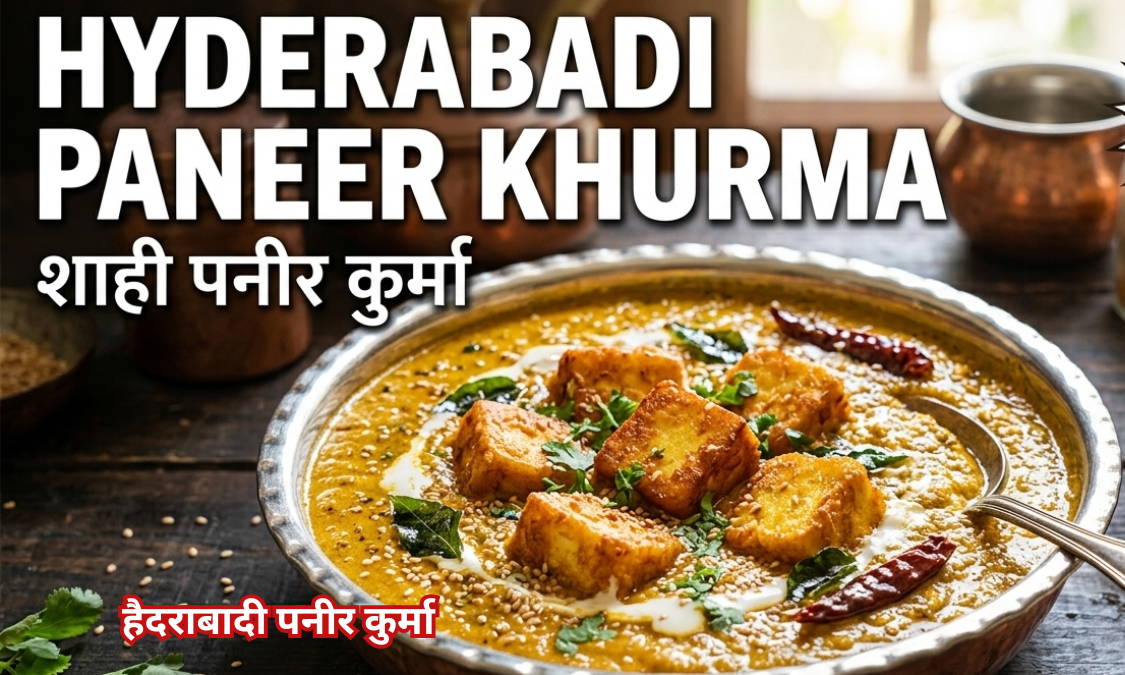 Hyderabadi Paneer Khurma Recipe