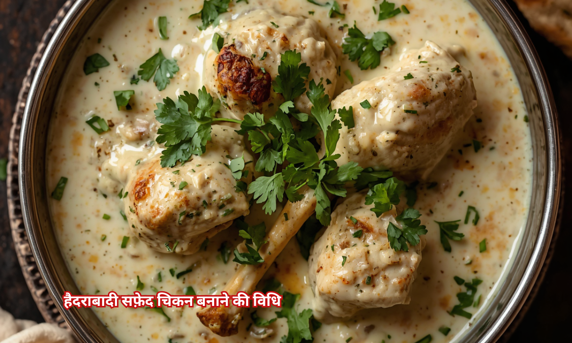 Hyderabadi Safed Murgh Recipe
