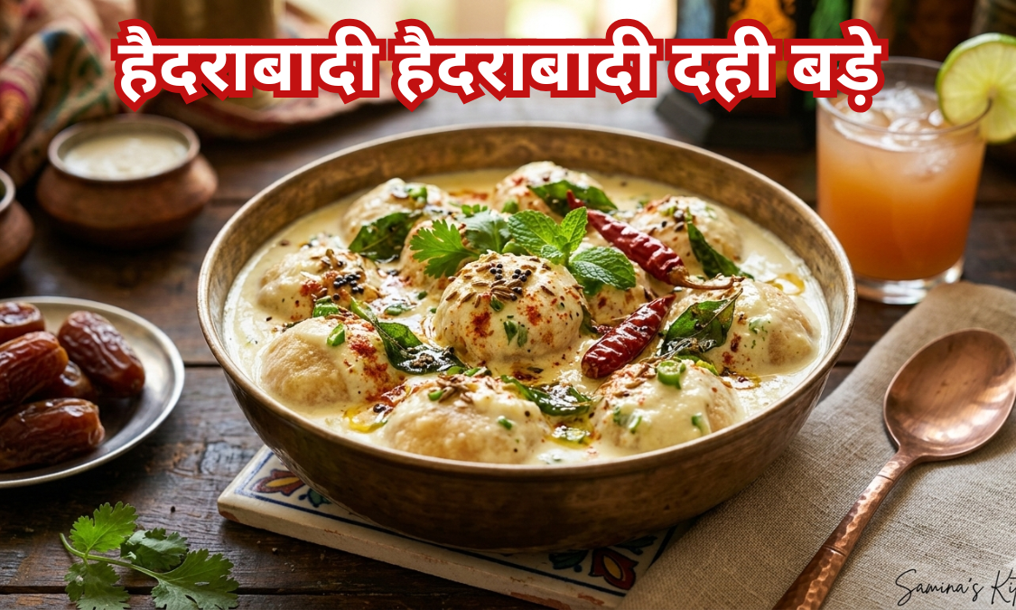 Ramzan Iftar Special Hyderabadi Dahi Bade